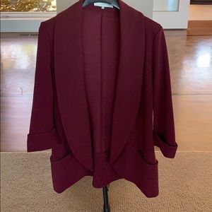 Garnet colored blazer